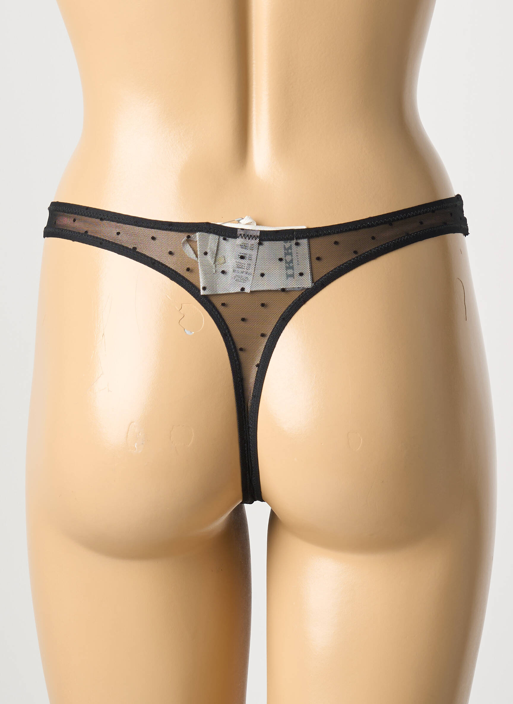 Tanga tamprumas juodas IKKS moteris
