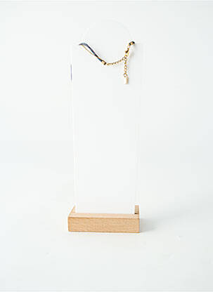 Kaklaraištis perlų ornamentas mėlyna BY GARANCE moteris