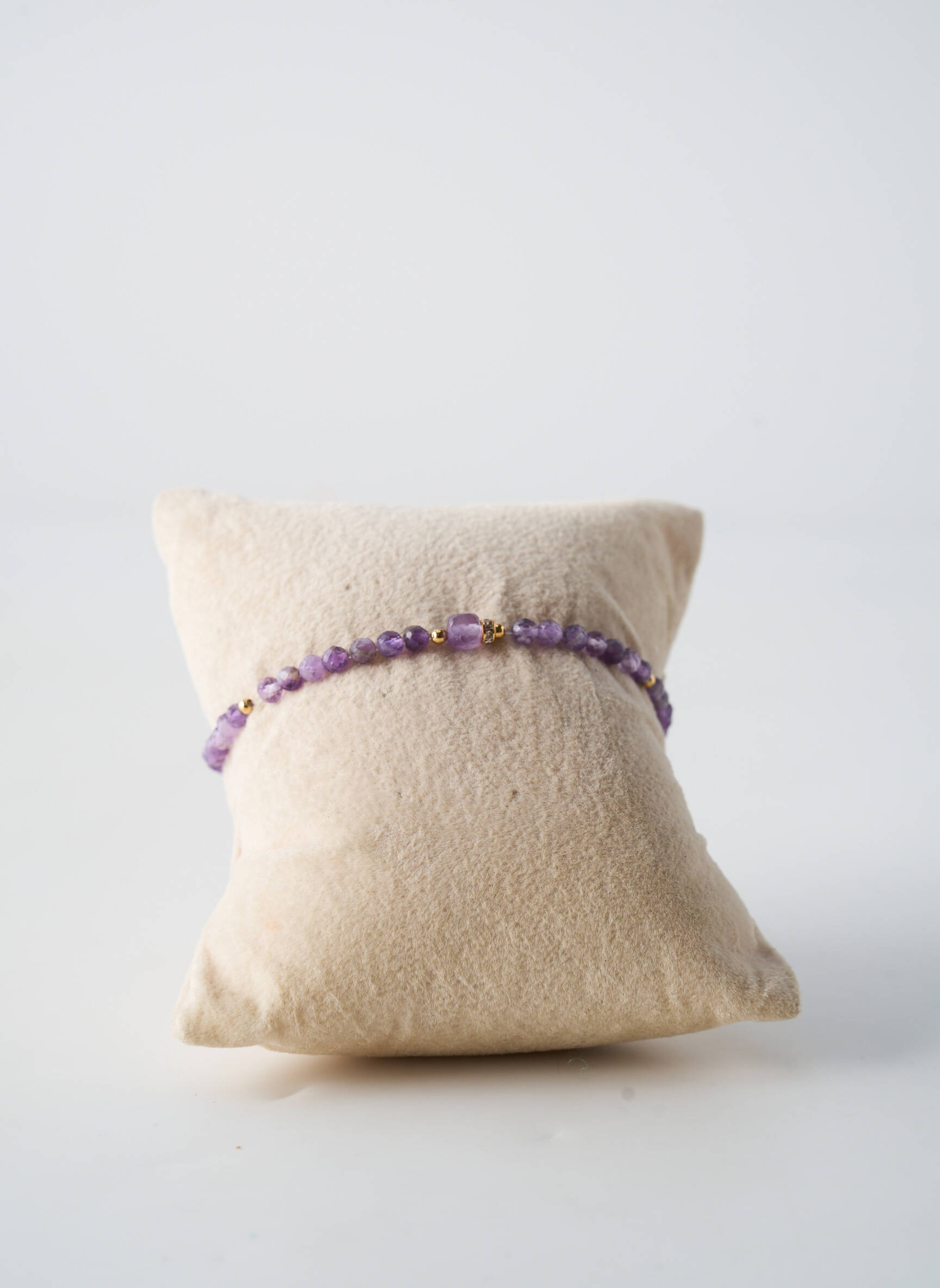 Apyrankė akmuo dekoracija violetinis BY GARANCE moteris