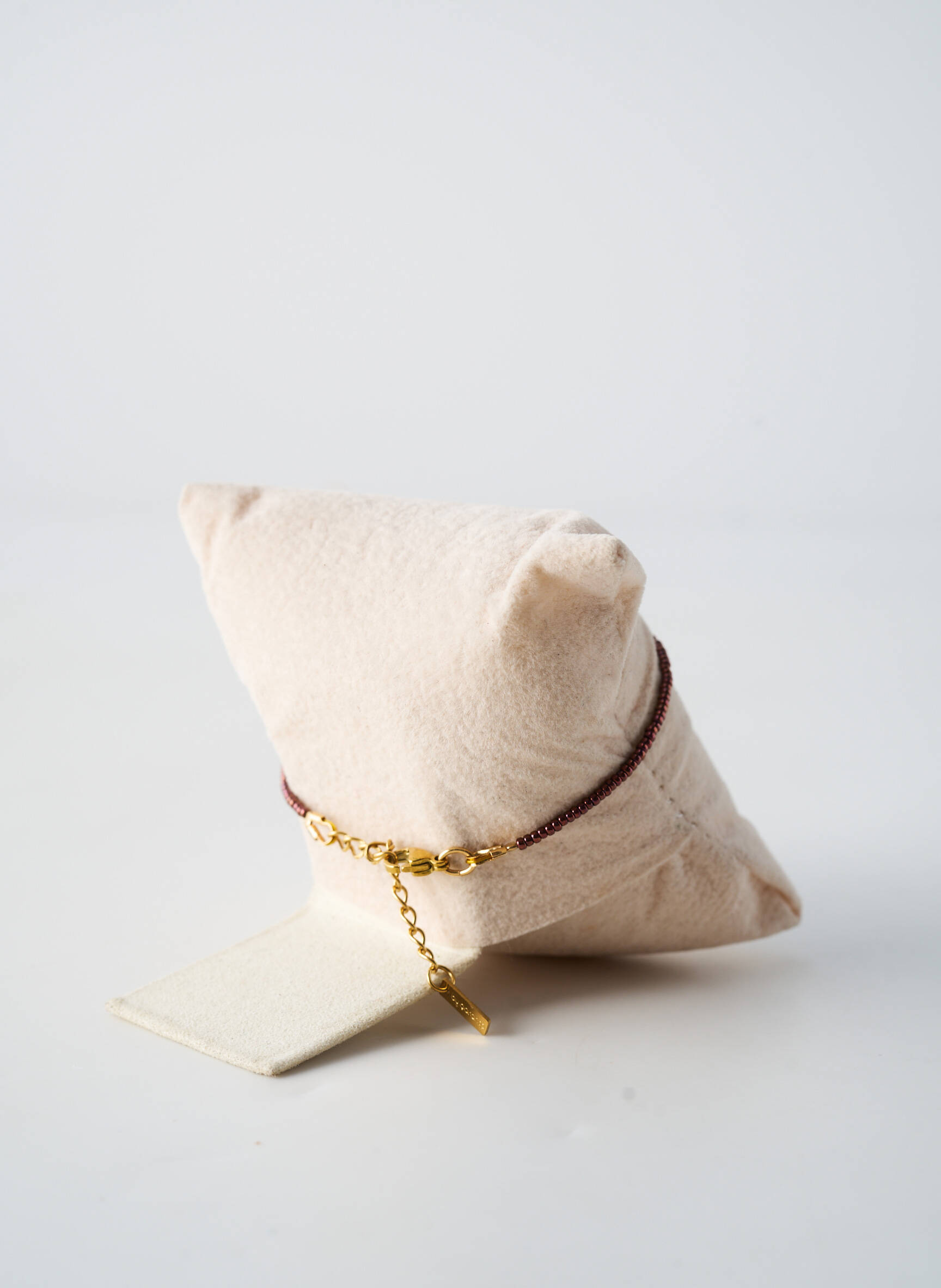 Apyrankė karabinų užsegimo uždarymas violetinis BY GARANCE moteris
