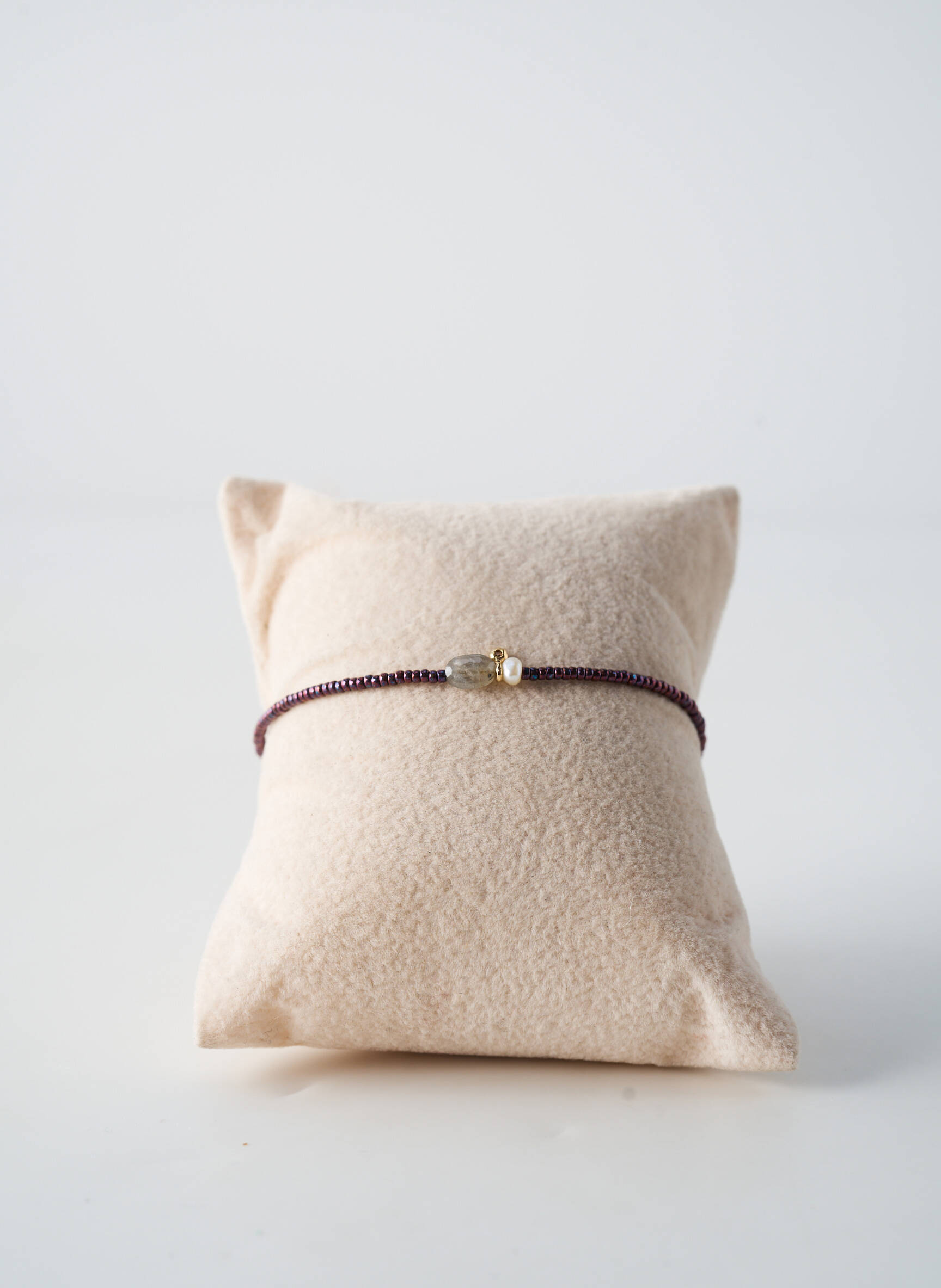 Apyrankė karabinų užsegimo uždarymas violetinis BY GARANCE moteris