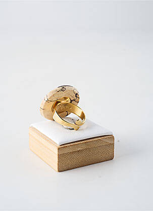 Žiedas medžio elementas ornamentas mėlyna NATURE BIJOUX moteris