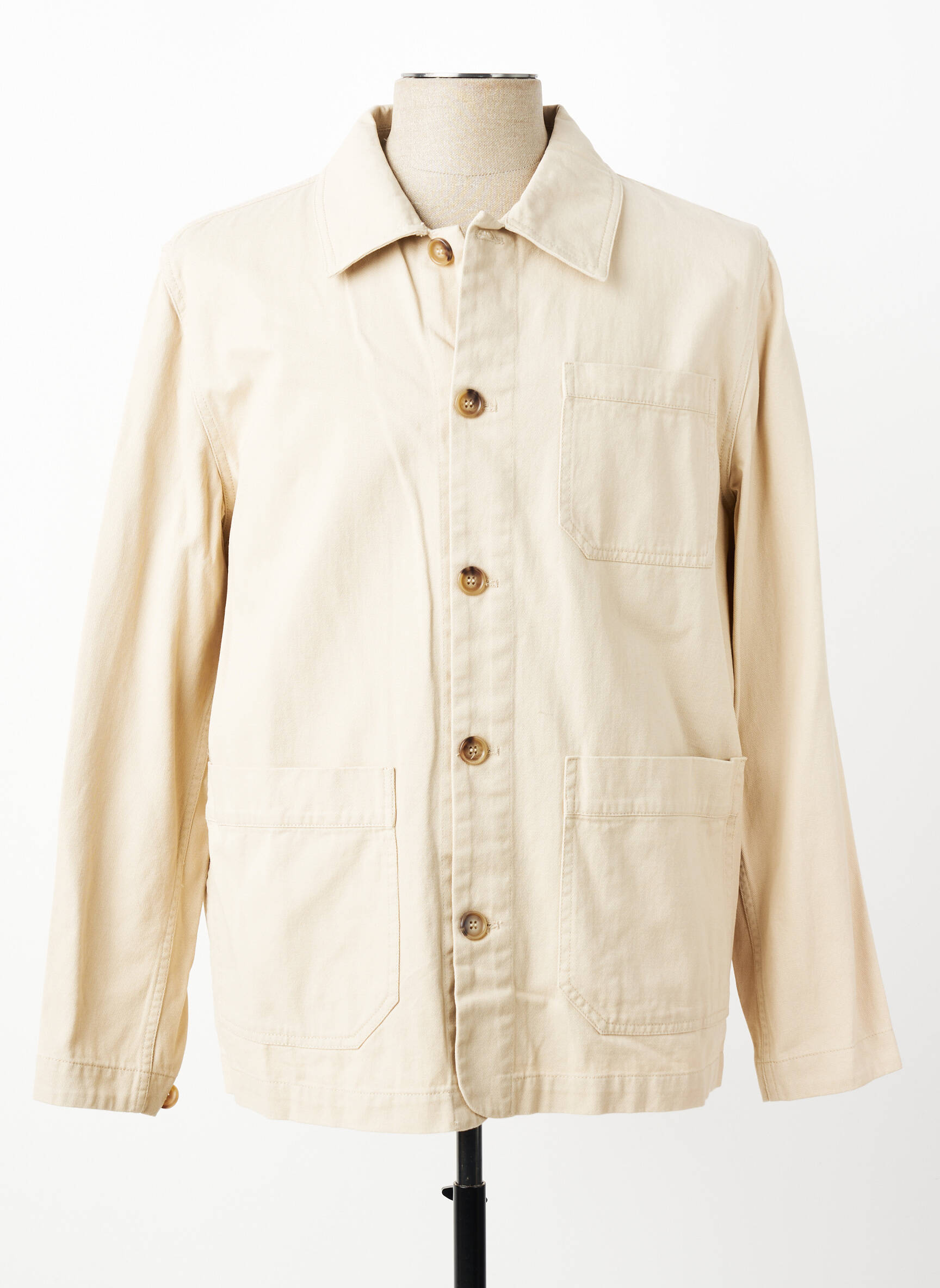 Kasdienis švarkas tiesi kirpimas bežinis REVER MILE vyras
