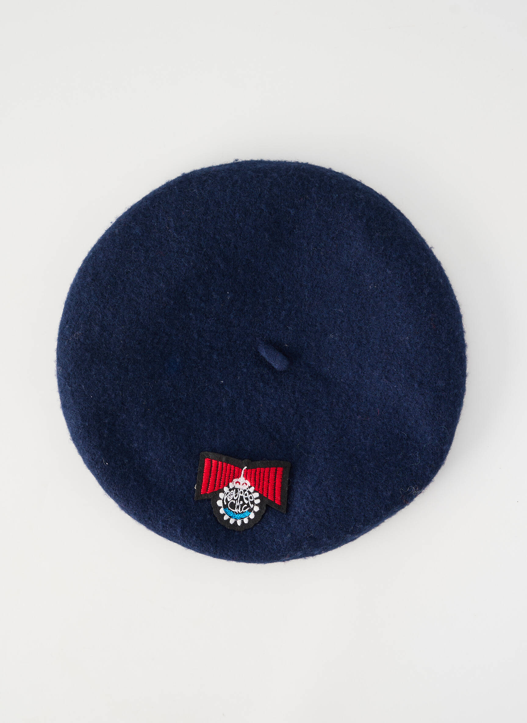 Kepurė bereto forma mėlyna POUPEE CHIC moteris
