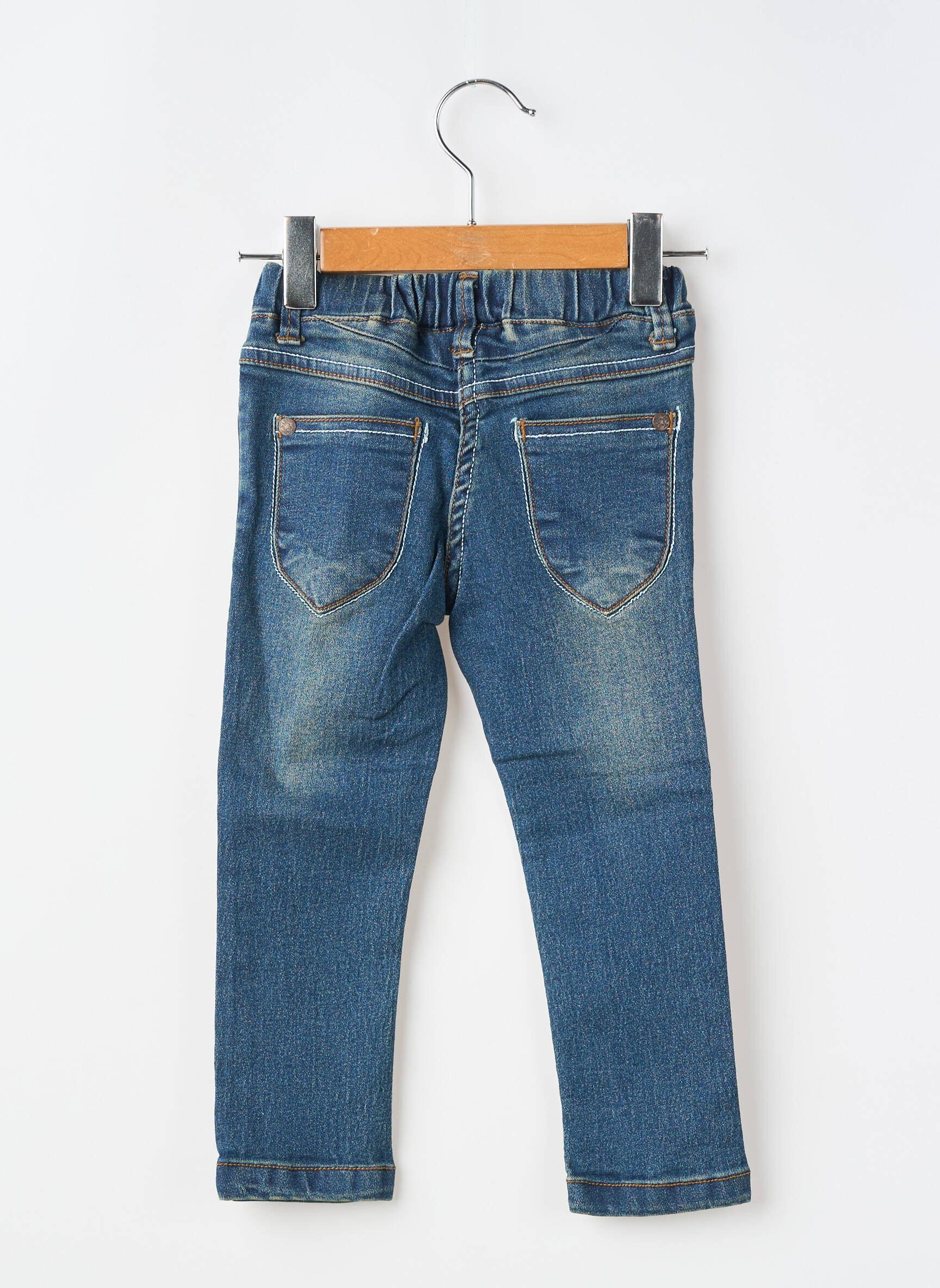 Jegging denimo audinys elastinė dydis mėlyna KNOT SO BAD mergina