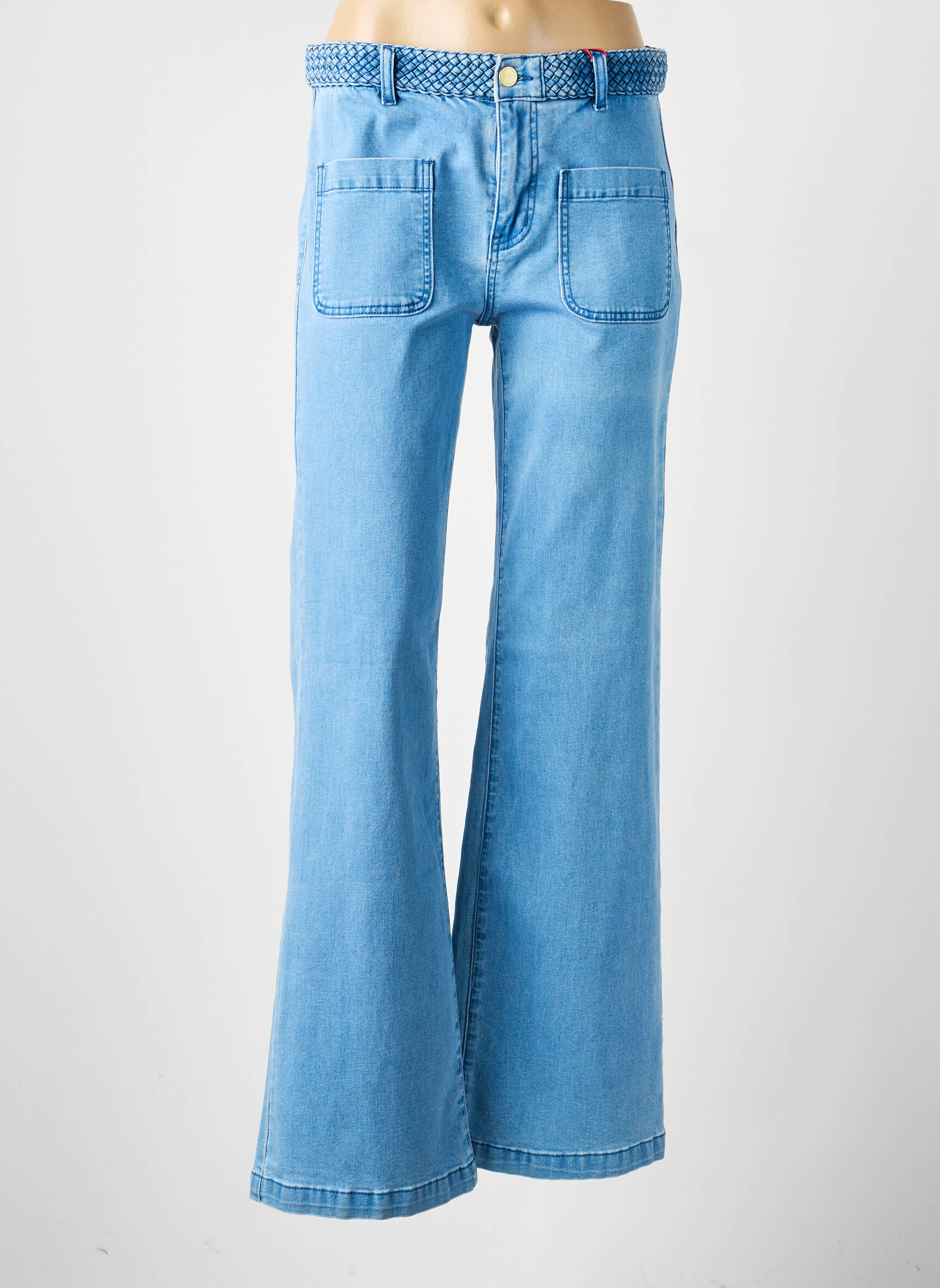 Bootcut džinsai normala dydis normala dydis mėlyna LA PETITE ETOILE moteris