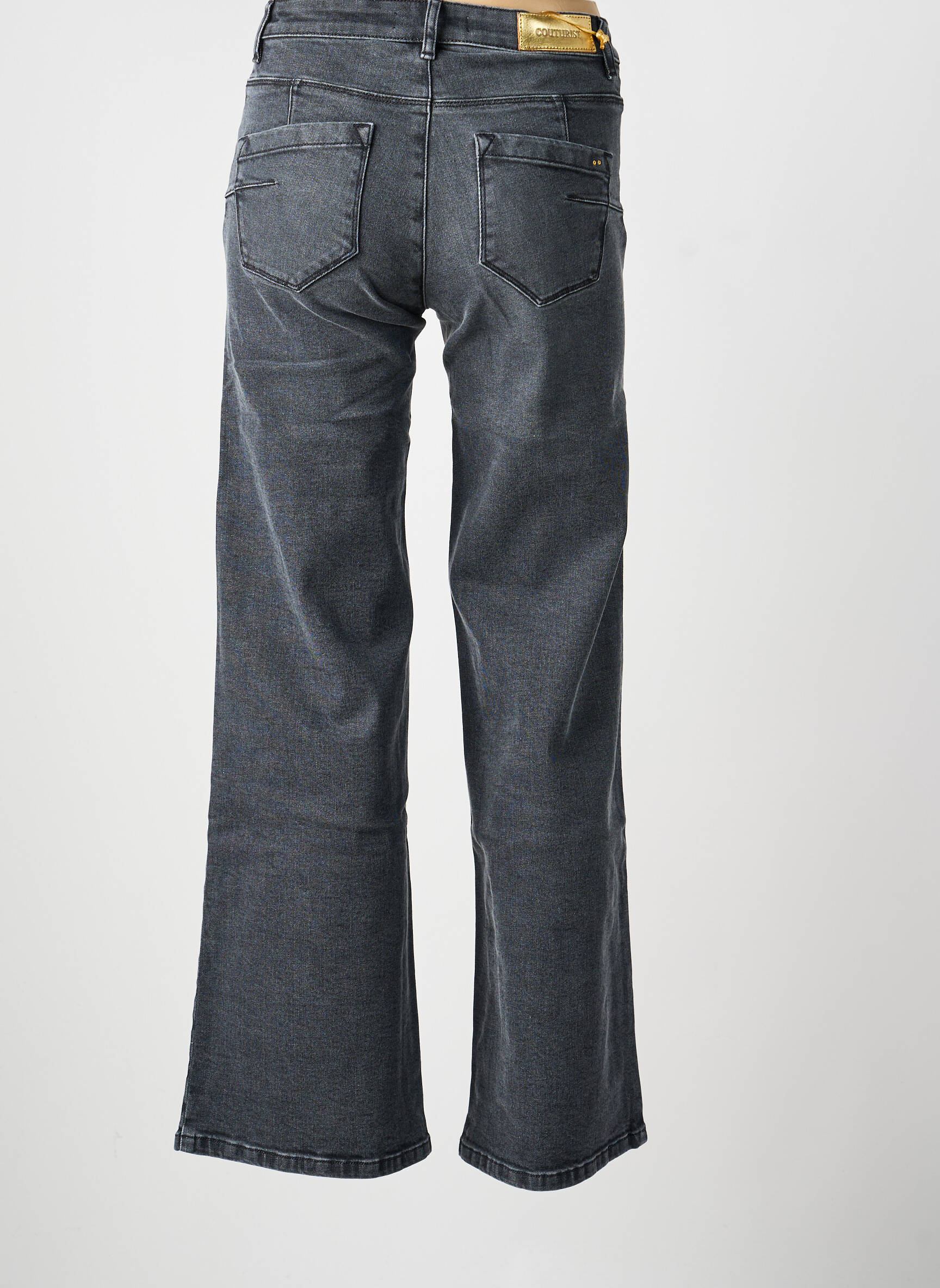 Bootcut džinsai normala dydis normala dydis pilka COUTURIST moteris