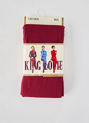 Kojinės tamprumas violetinis KING LOUIE moteris