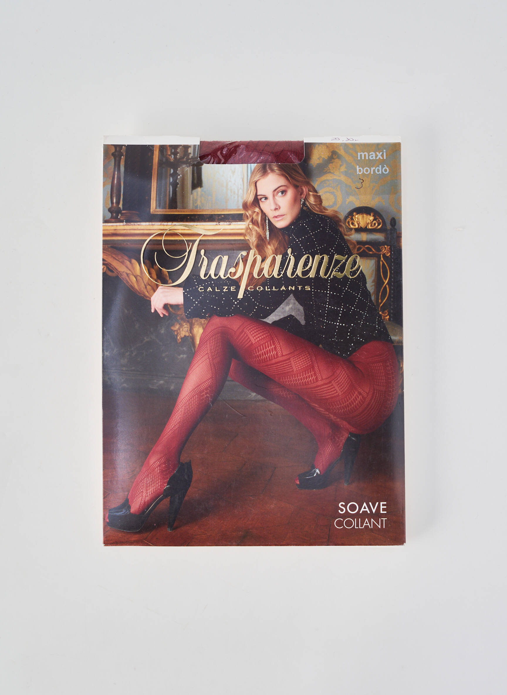 Kojinės fantazijos raštas violetinis TRASPARENZE moteris