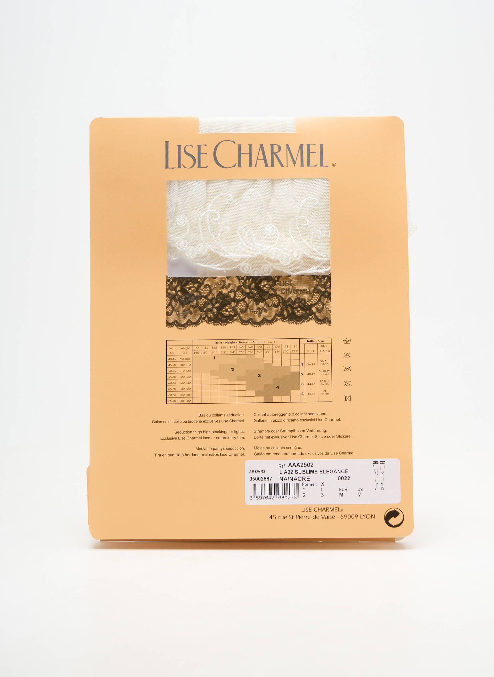 Bas tamprumas baltas LISE CHARMEL moteris