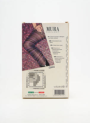 Kojinės tamprumas violetinis MURA moteris