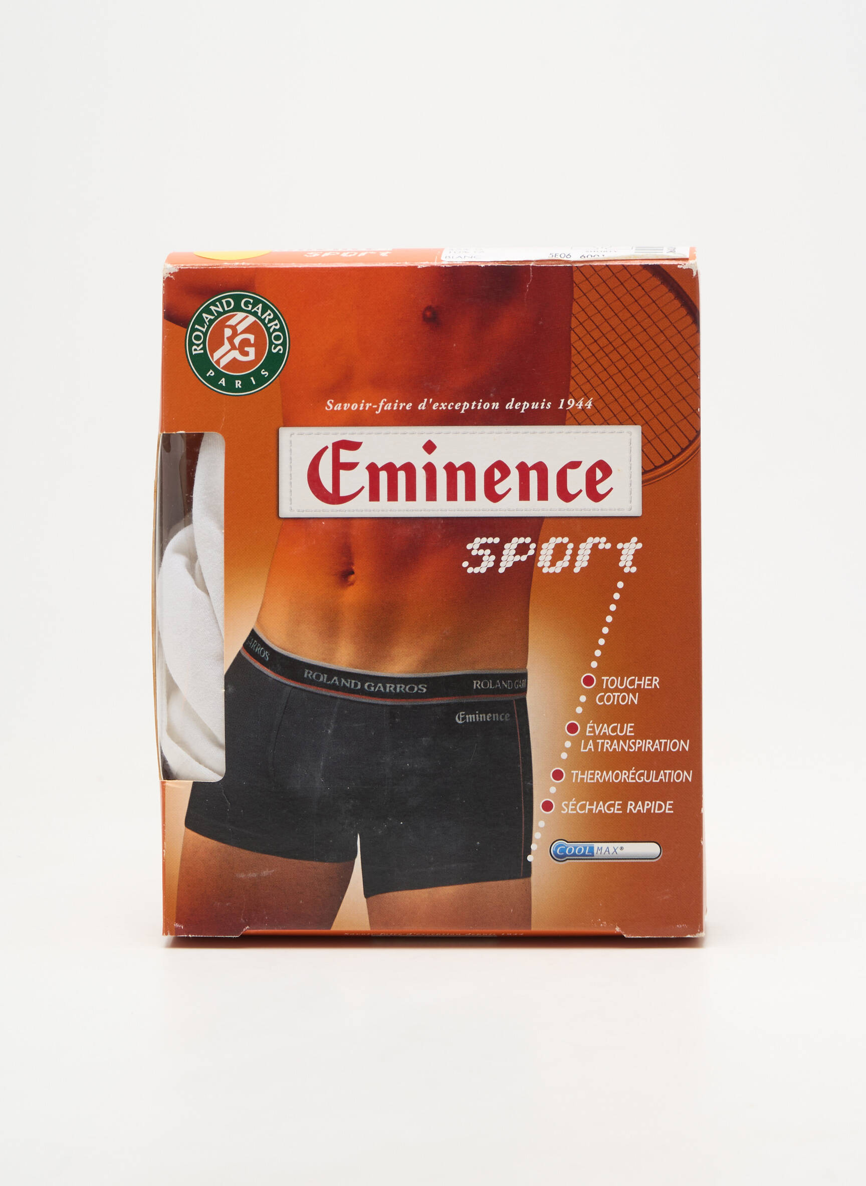 Bokseris tamprumas baltas EMINENCE vyras