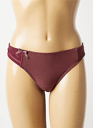 Tanga tamprumas violetinis MARIE JO moteris