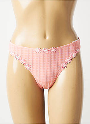 Tanga tamprumas rožinė MARIE JO moteris