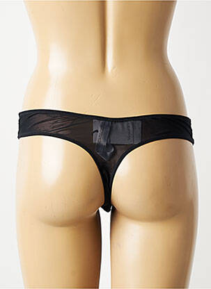 Tanga tamprumas juodas MARIE JO moteris