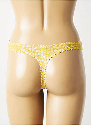 Tanga tamprumas geltona MARIE JO moteris