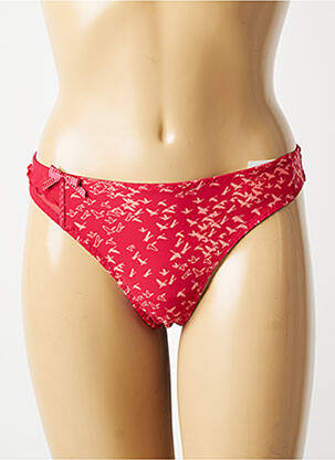 Tanga tamprumas raudona MARIE JO moteris