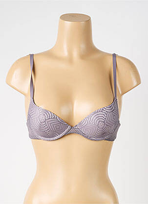 Liemenėlė push-up liemenėlė su aukštu palaikymu push-up liemenėlė su aukštu palaikymu violetinis ESPRIT moteris