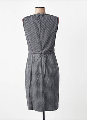 Pusilgių suknelė be rankų be rankų pilka BROOKS BROTHERS moteris