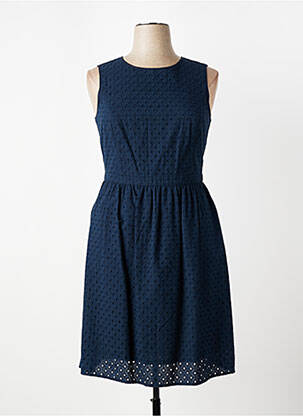 Pusilgių suknelė be rankų be rankų mėlyna BROOKS BROTHERS moteris