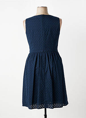 Pusilgių suknelė be rankų be rankų mėlyna BROOKS BROTHERS moteris