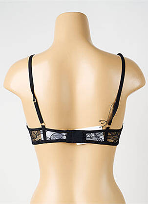 Liemenėlė su rėmu viršutinė juostelė juodas WOLFORD moteris