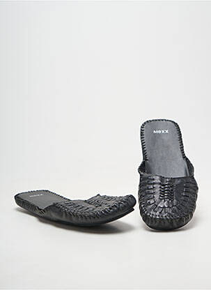 Mule/sabotai plokščias kulnas iki 3 cm juodas MEXX moteris
