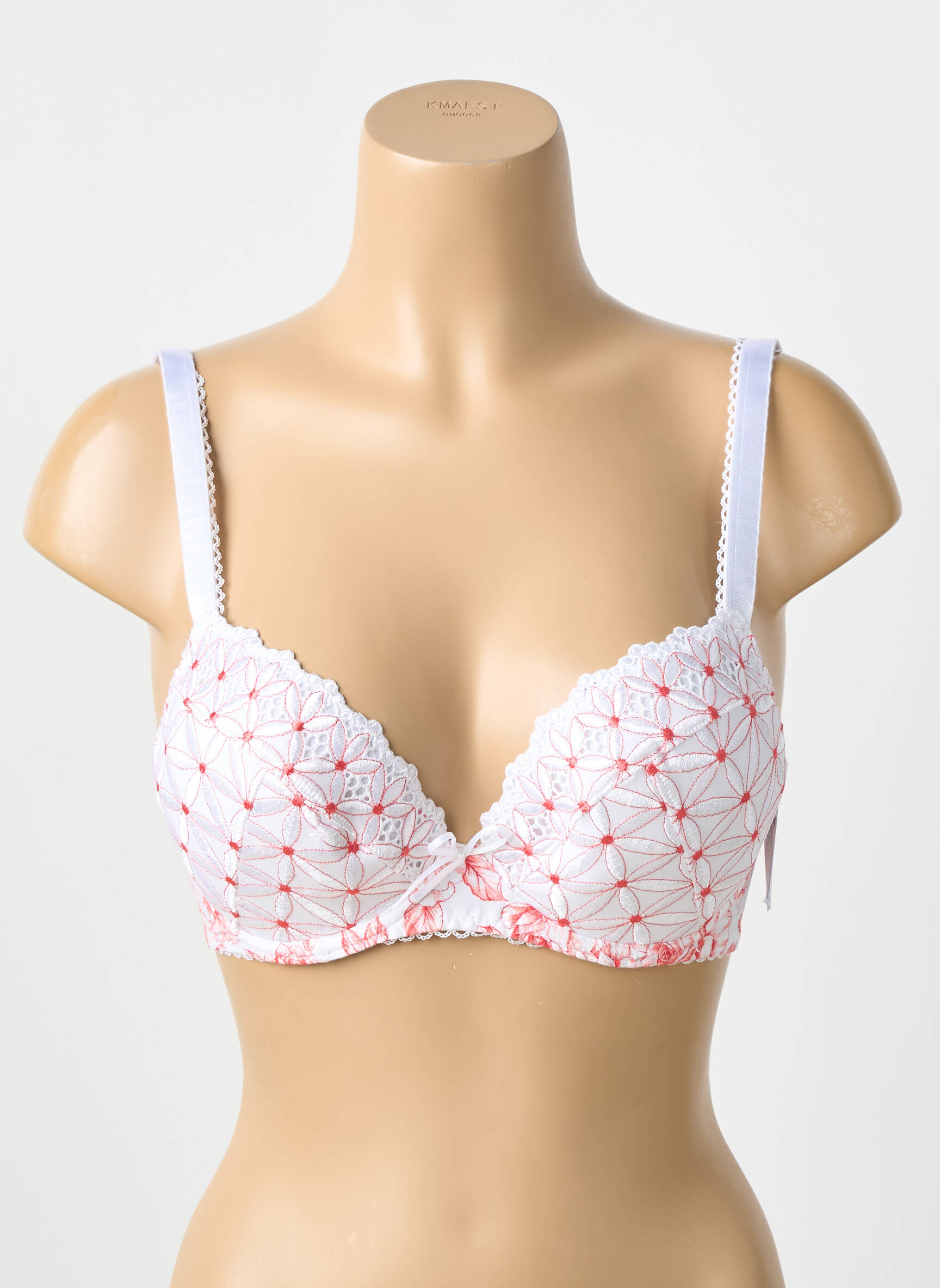 Liemenėlė push-up liemenėlė su aukštu palaikymu push-up liemenėlė su aukštu palaikymu baltas AUBADE moteris