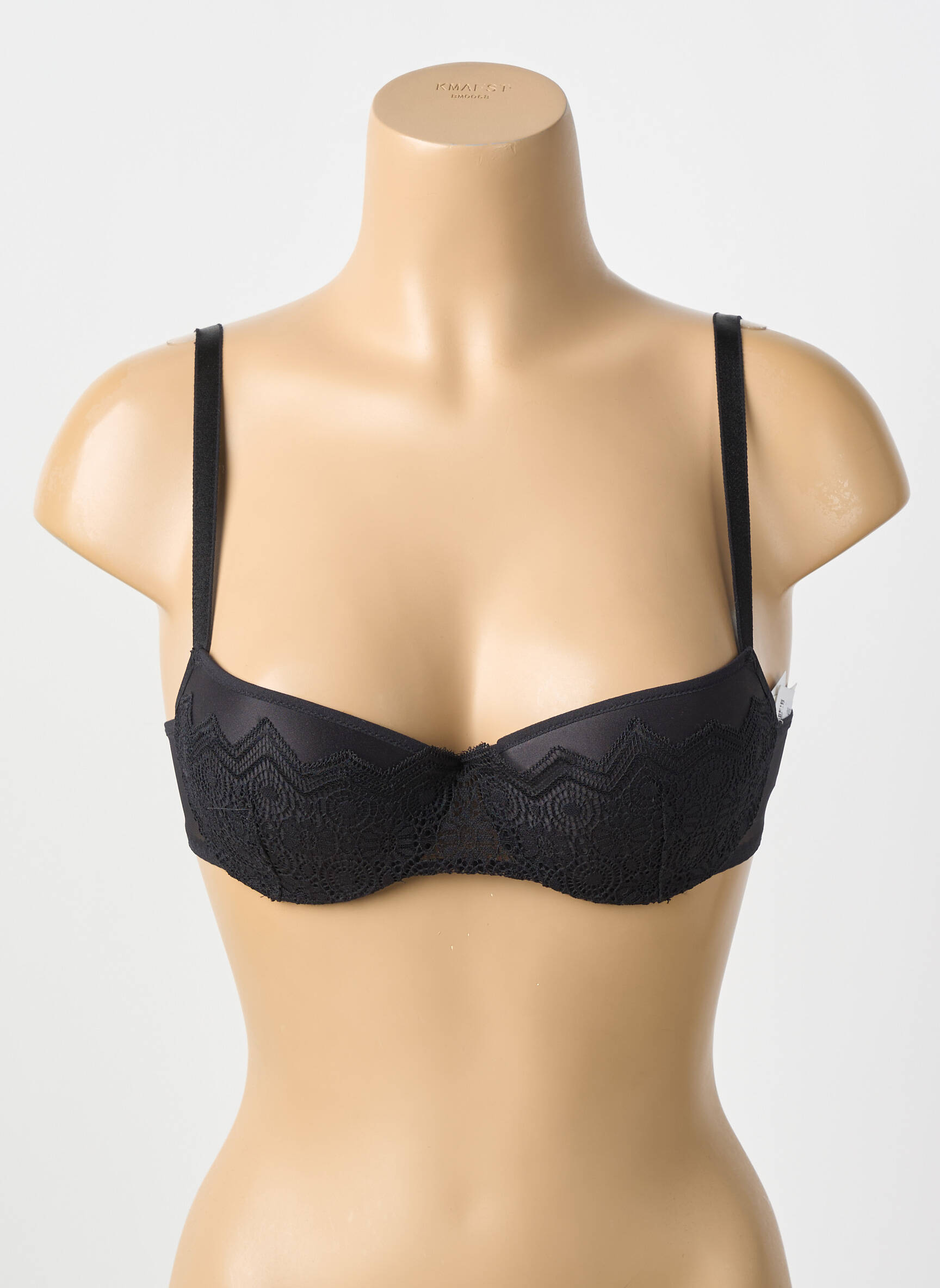 Liemenėlė push-up liemenėlė su aukštu palaikymu push-up liemenėlė su aukštu palaikymu juodas PASSIONATA moteris