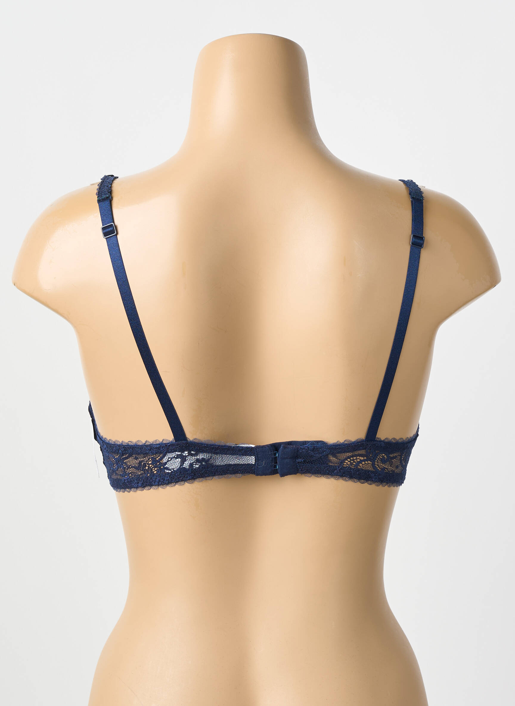 Liemenėlė push-up liemenėlė su aukštu palaikymu push-up liemenėlė su aukštu palaikymu mėlyna AUBADE moteris