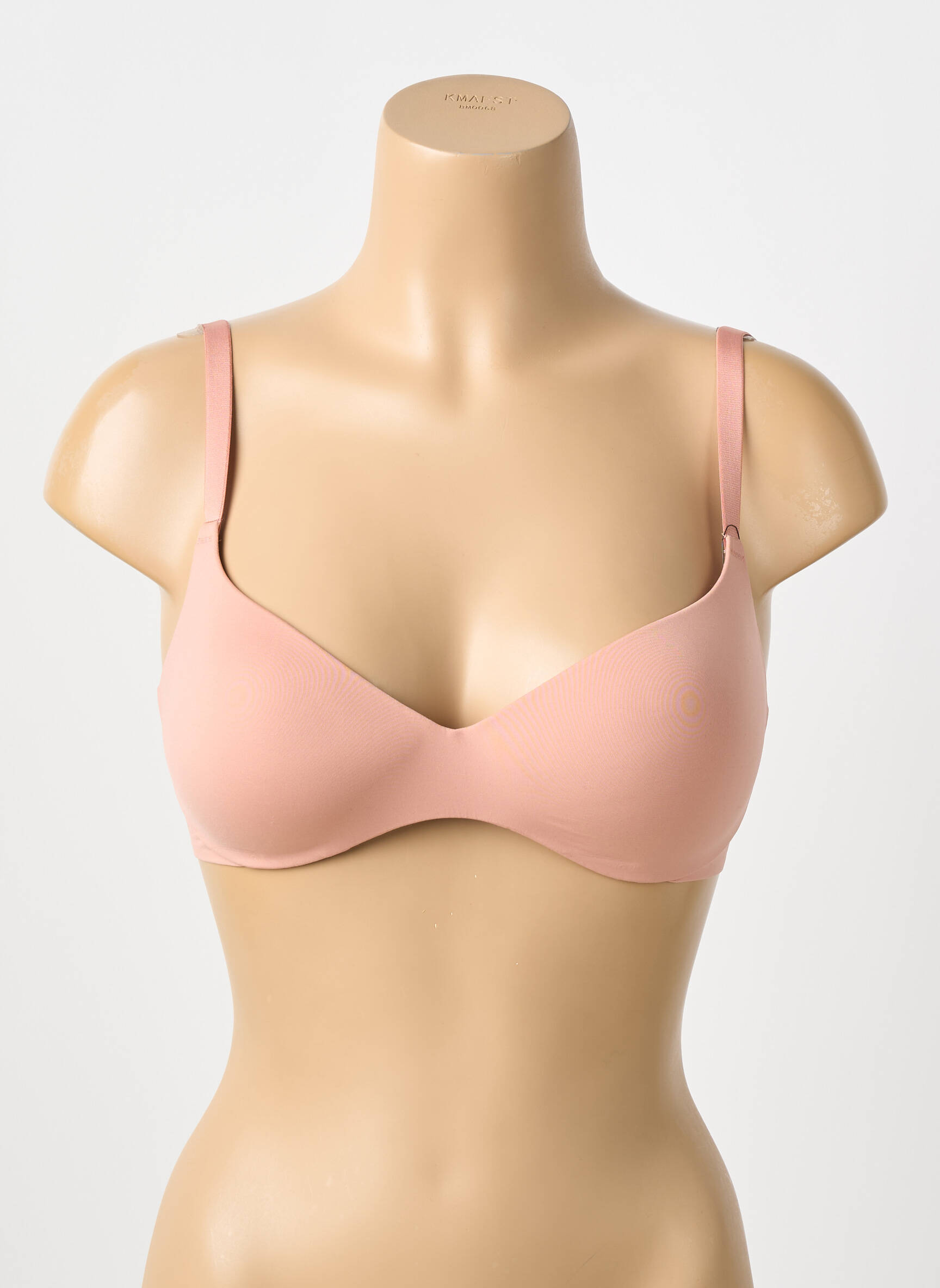 Liemenėlė be rėmo push-up liemenėlė su aukštu palaikymu rožinė PASSIONATA moteris