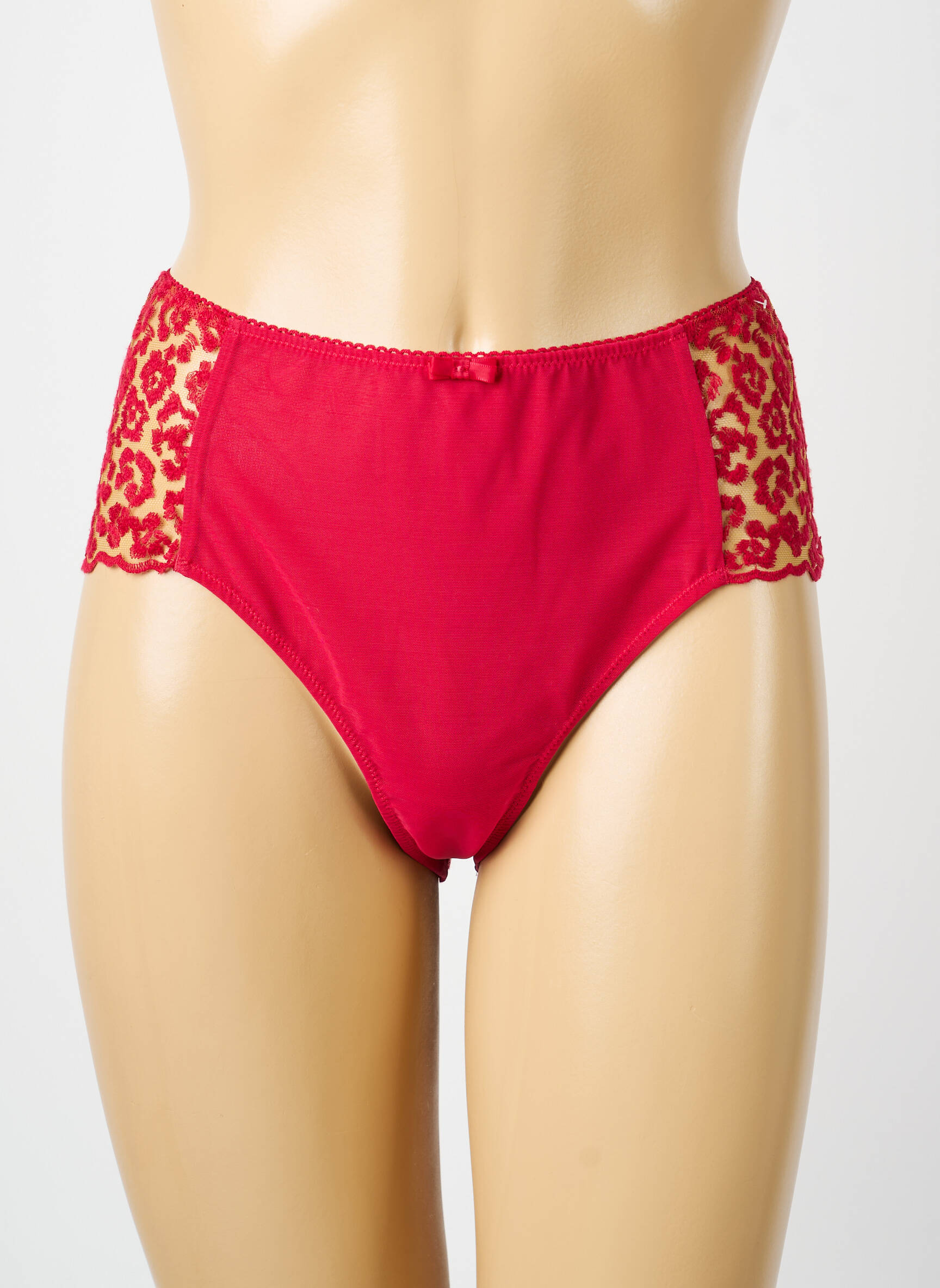 Tanga lengva ir skaidri raudona SIMONE PERELE moteris
