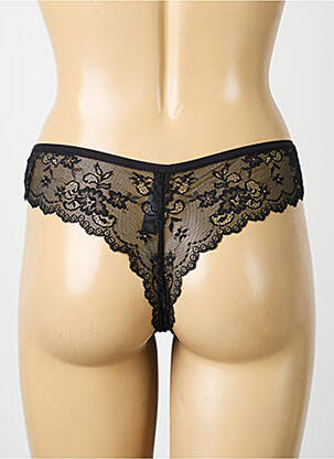 Tanga tanga juodas PASSIONATA moteris