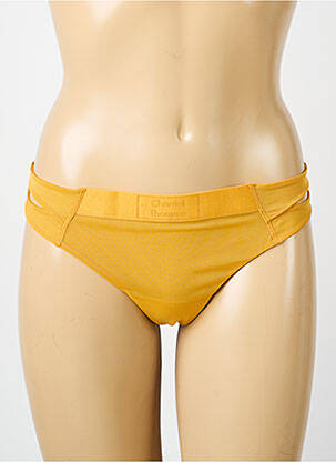Tanga tanga geltona CHANTAL THOMASS moteris