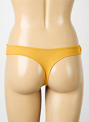 Tanga tanga geltona CHANTAL THOMASS moteris