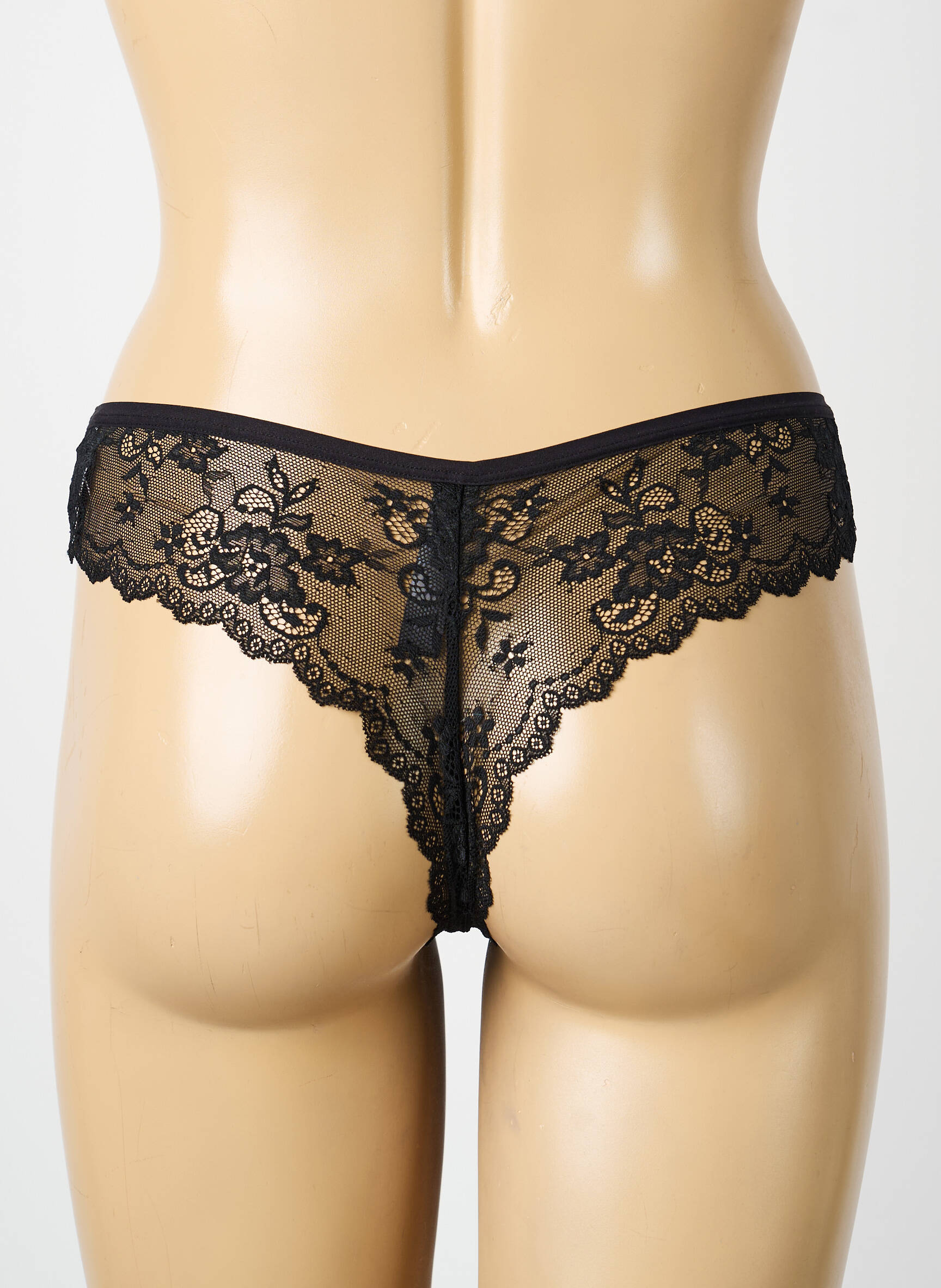 Tanga tanga juodas PASSIONATA moteris