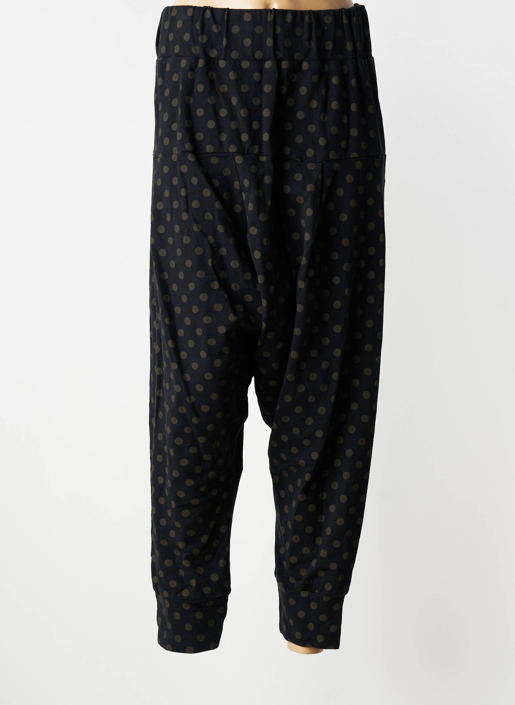 Sarouelis jersey audinys normala dydis juodas RHUM RAISIN moteris