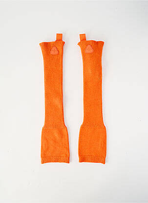 Pirštinės tamprumas oranžinė GERTRUDE + GASTON moteris