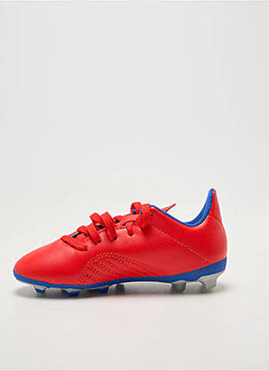 Bėgimo bateliai futbolo sportas apvalus mygtukas raudona ADIDAS vaikas