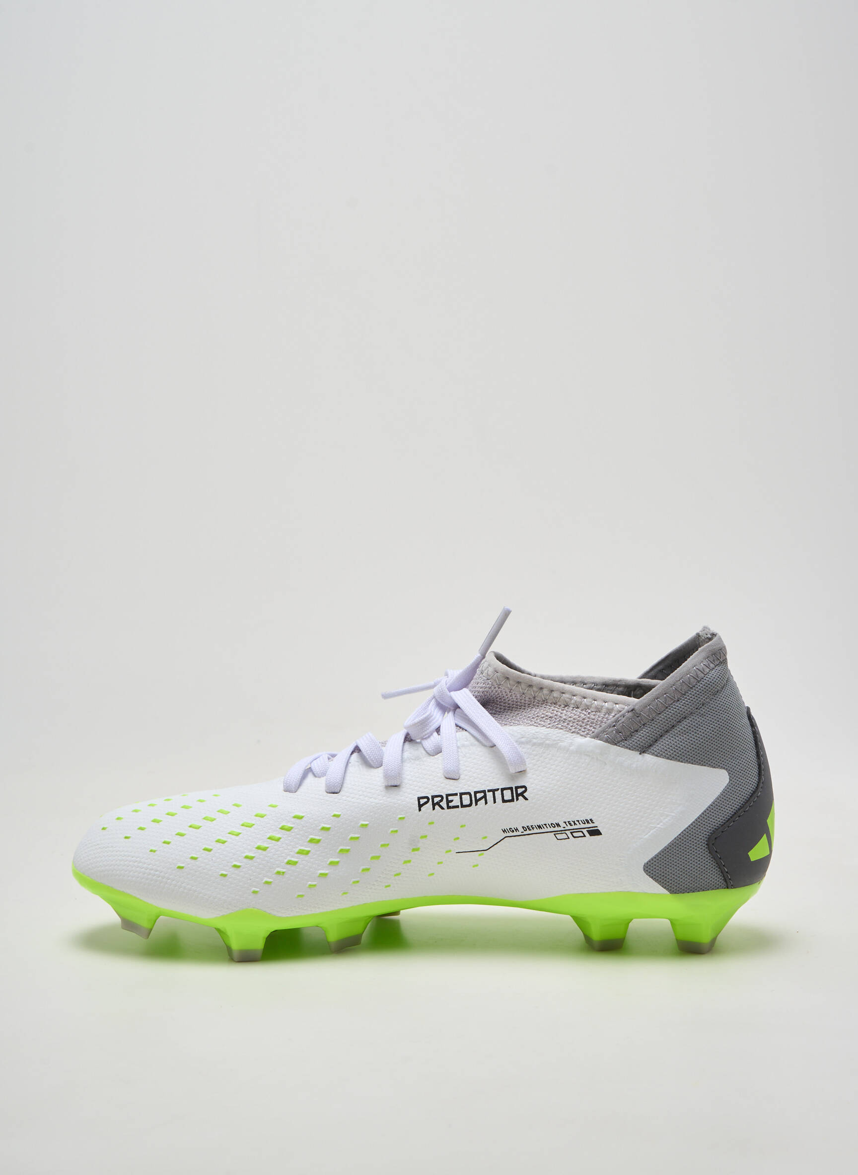 Bėgimo bateliai futbolo sportas apvalus mygtukas baltas ADIDAS unisexas