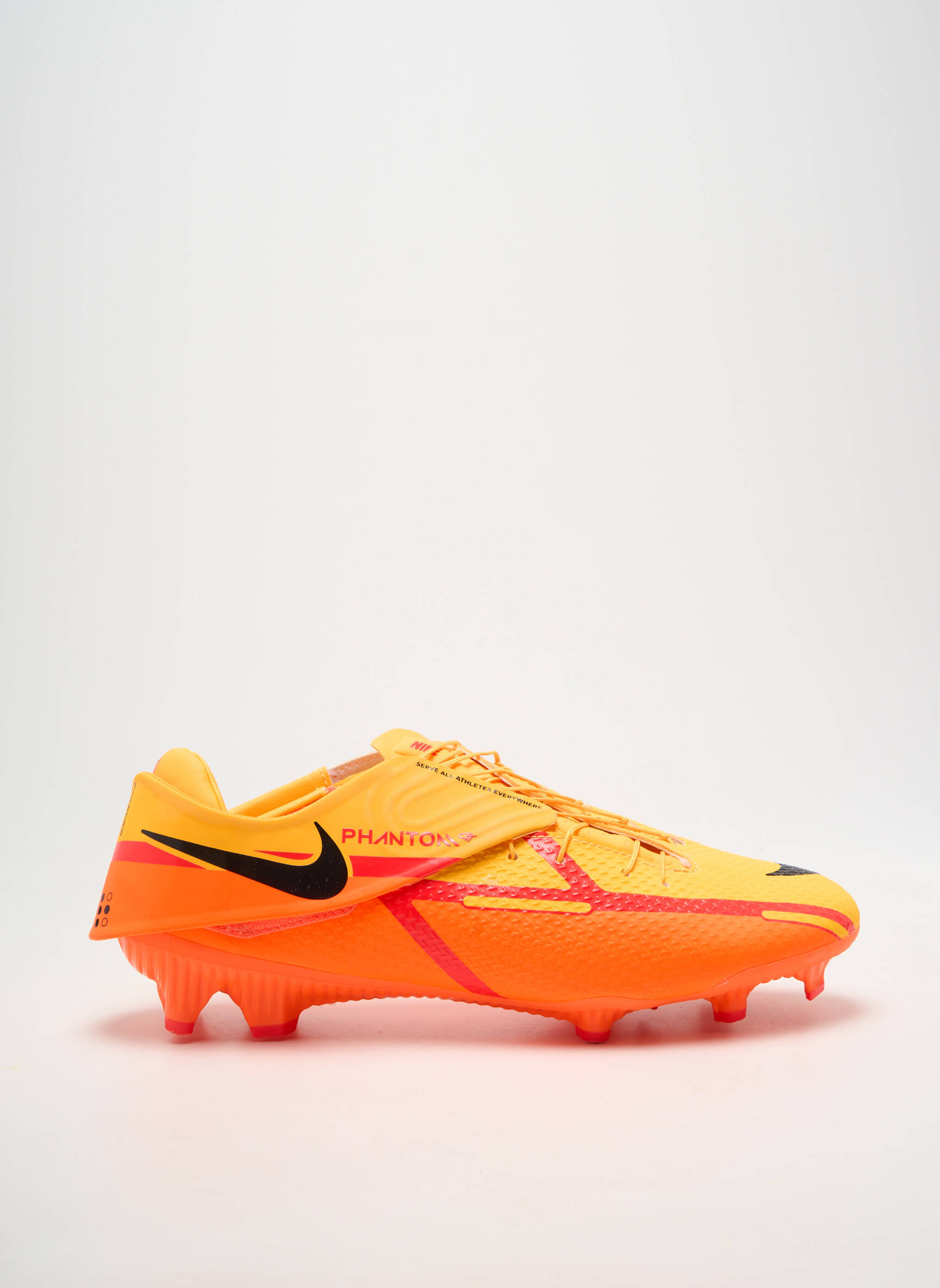 Bėgimo bateliai futbolo sportas apvalus mygtukas oranžinė NIKE vyras