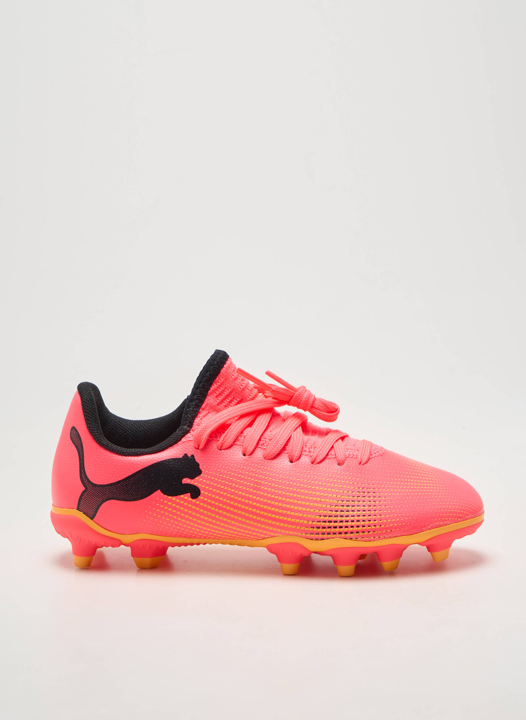 Bėgimo bateliai futbolo sportas apvalus mygtukas rožinė PUMA vaikas