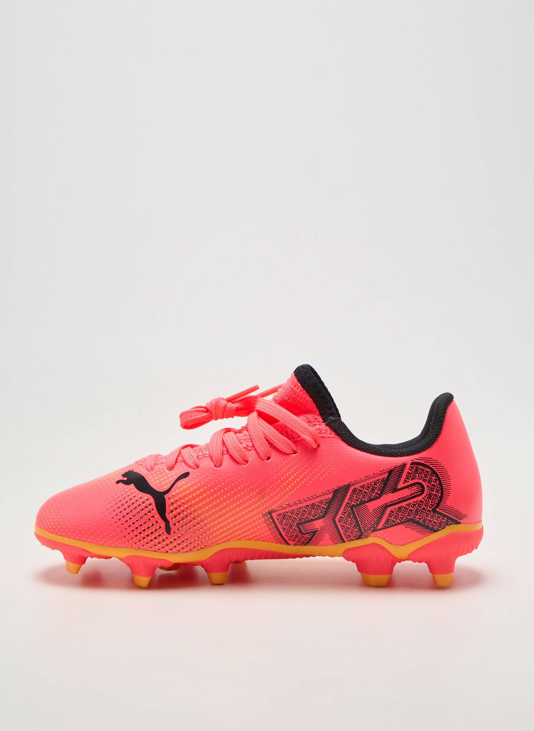 Bėgimo bateliai futbolo sportas apvalus mygtukas rožinė PUMA vaikas