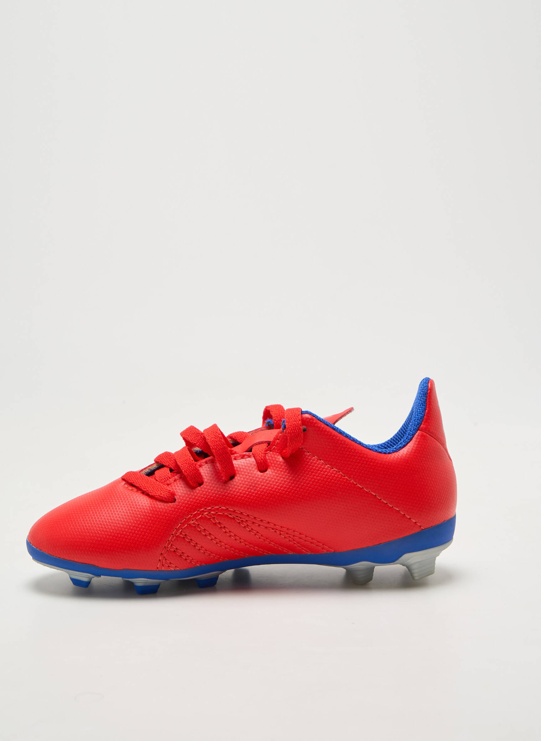 Bėgimo bateliai futbolo sportas apvalus mygtukas raudona ADIDAS vaikas