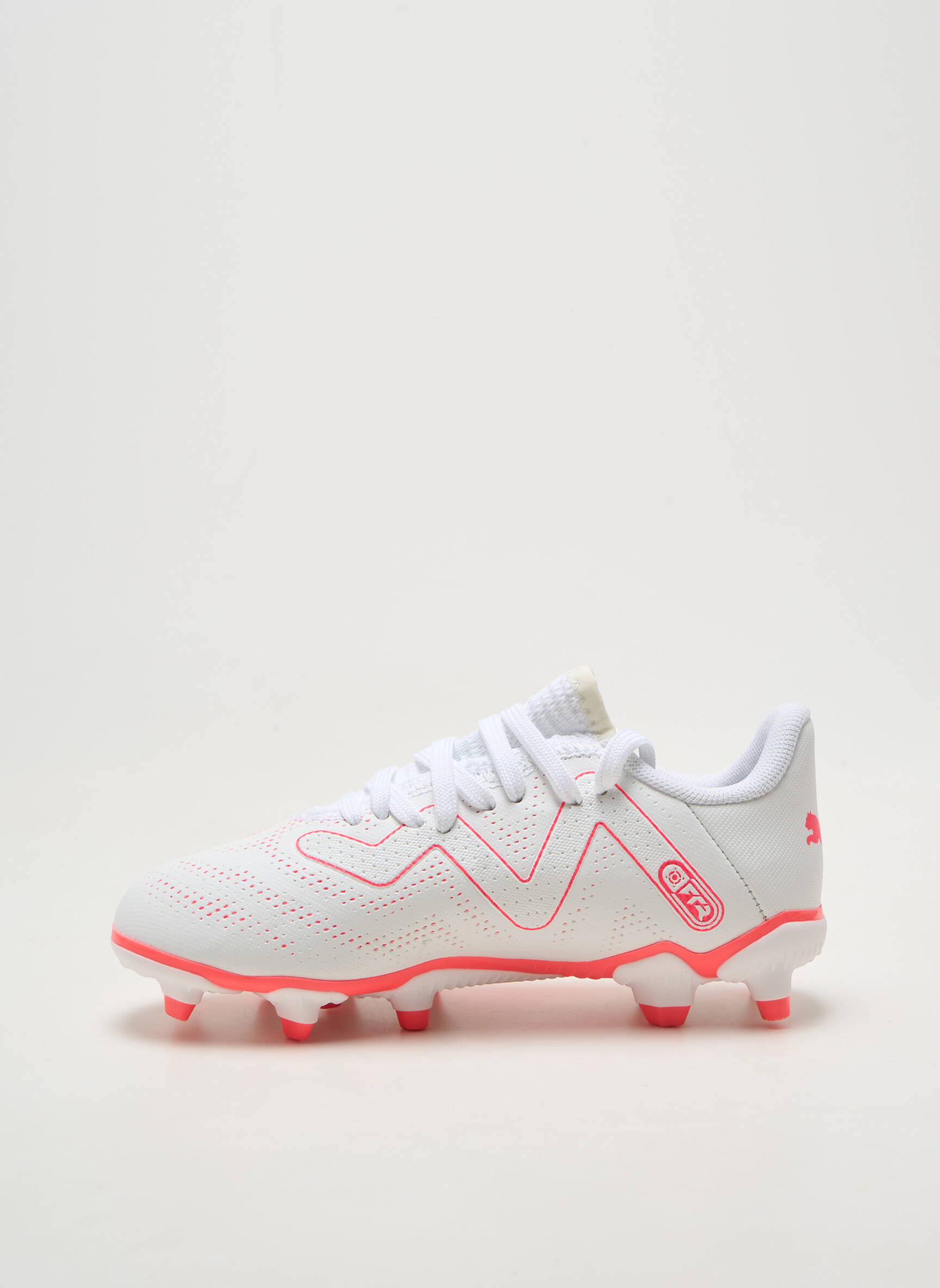 Bėgimo bateliai futbolo sportas apvalus mygtukas rožinė PUMA vaikas