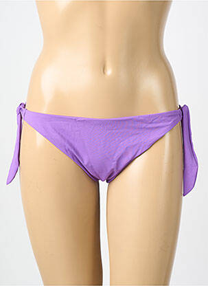 Maudymosi kelnaitės tamprumas bikini violetinis GENIUS moteris