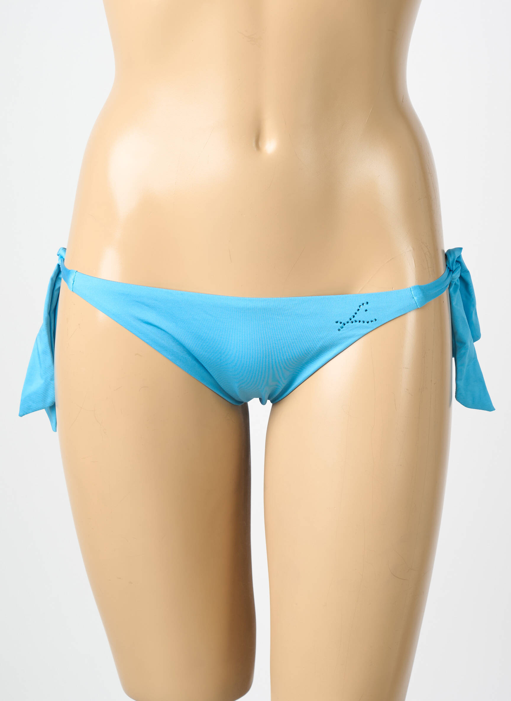 Maudymosi kelnaitės tamprumas bikini mėlyna GENIUS moteris