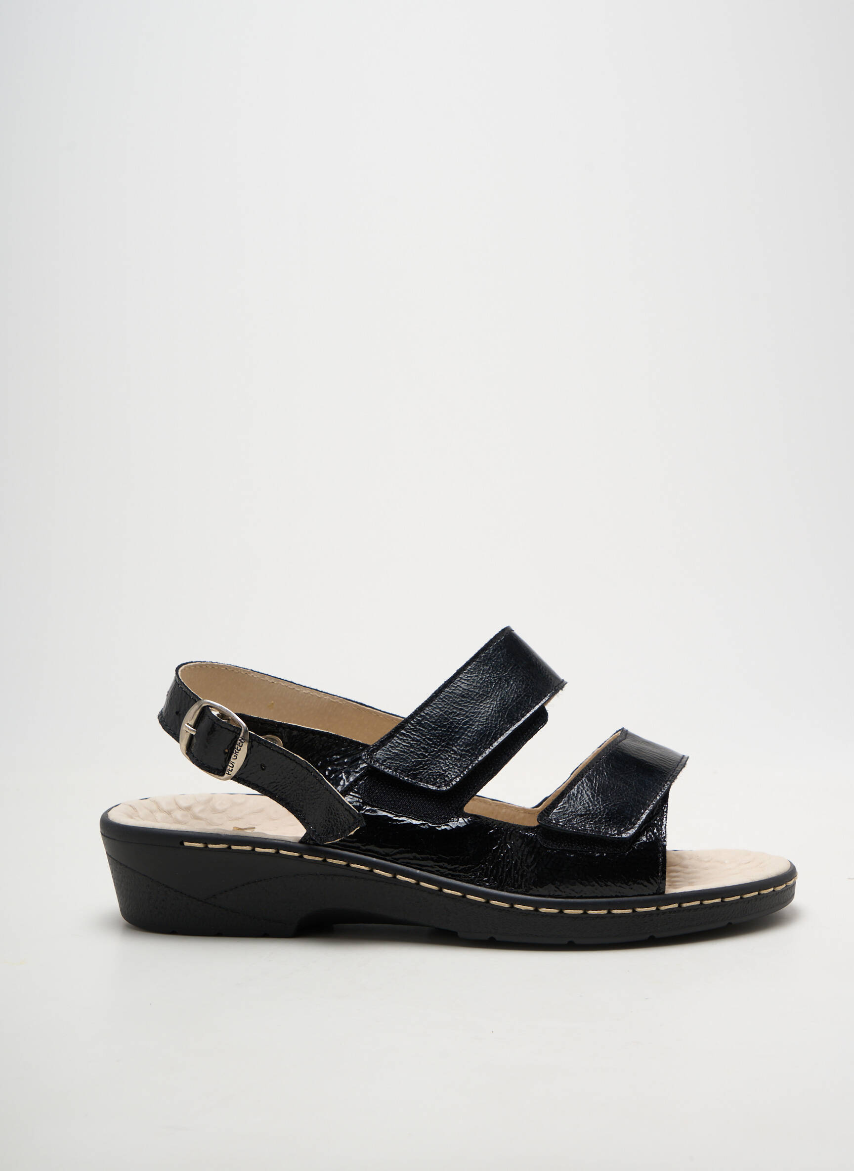 Sandalai/nu pėdos atvira pabaiga kulnas nuo 4 iki 6 cm juodas PEDI GIRL moteris