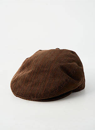 Skrybėlė bereto forma rudas PL vyras