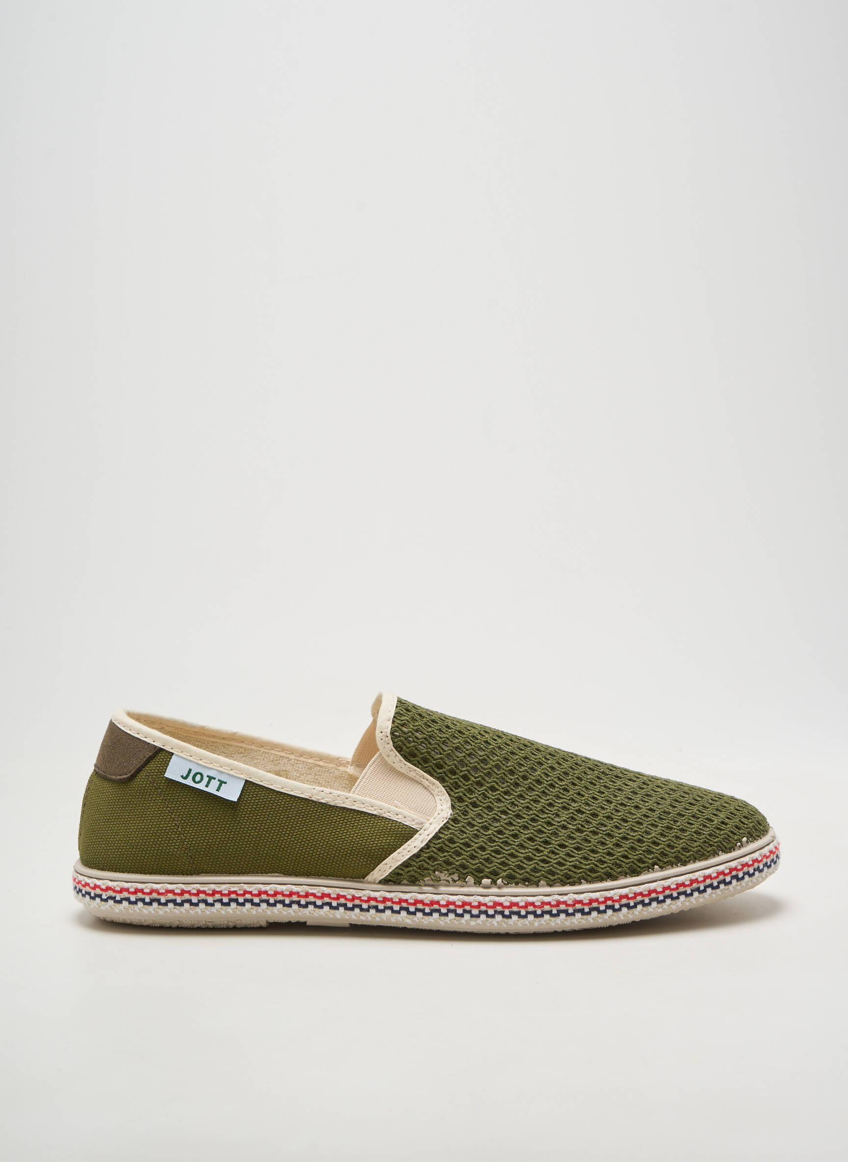 Slip-on batai apvalus mygtukas apvalus mygtukas žalias JOTT (JUST OVER THE TOP) vyras
